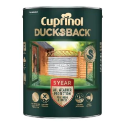 Cuprinol Ducksback Shed & Fence Paint Herring Grey - 5L 4 Cuprinol Ducksback Shed & Fence Paint Herring Grey - 5L -Best Paint Store 14231558 4125036401593774