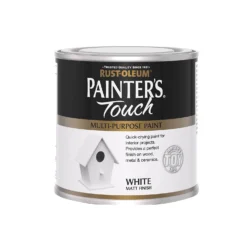 Rust-Oleum Painters Touch White Paint Matt - 250ml 5 Rust-Oleum Painters Touch White Paint Matt - 250ml -Best Paint Store 14606441 1605053507137531