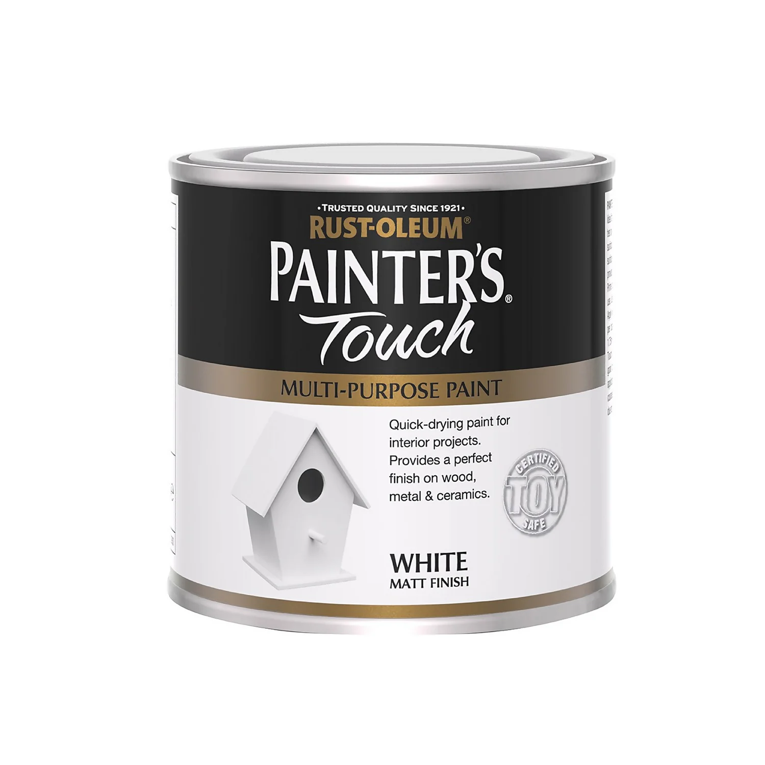 Rust-Oleum Painters Touch White Paint Matt - 250ml Rust-Oleum Painters Touch White Paint Matt - 250ml -Best Paint Store 14606441 1605053507137531