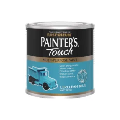 Rust-Oleum Painters Touch Matt Paint Cerulean Blue - 250ml 5 Rust-Oleum Painters Touch Matt Paint Cerulean Blue - 250ml -Best Paint Store 14606442 1865053507161141