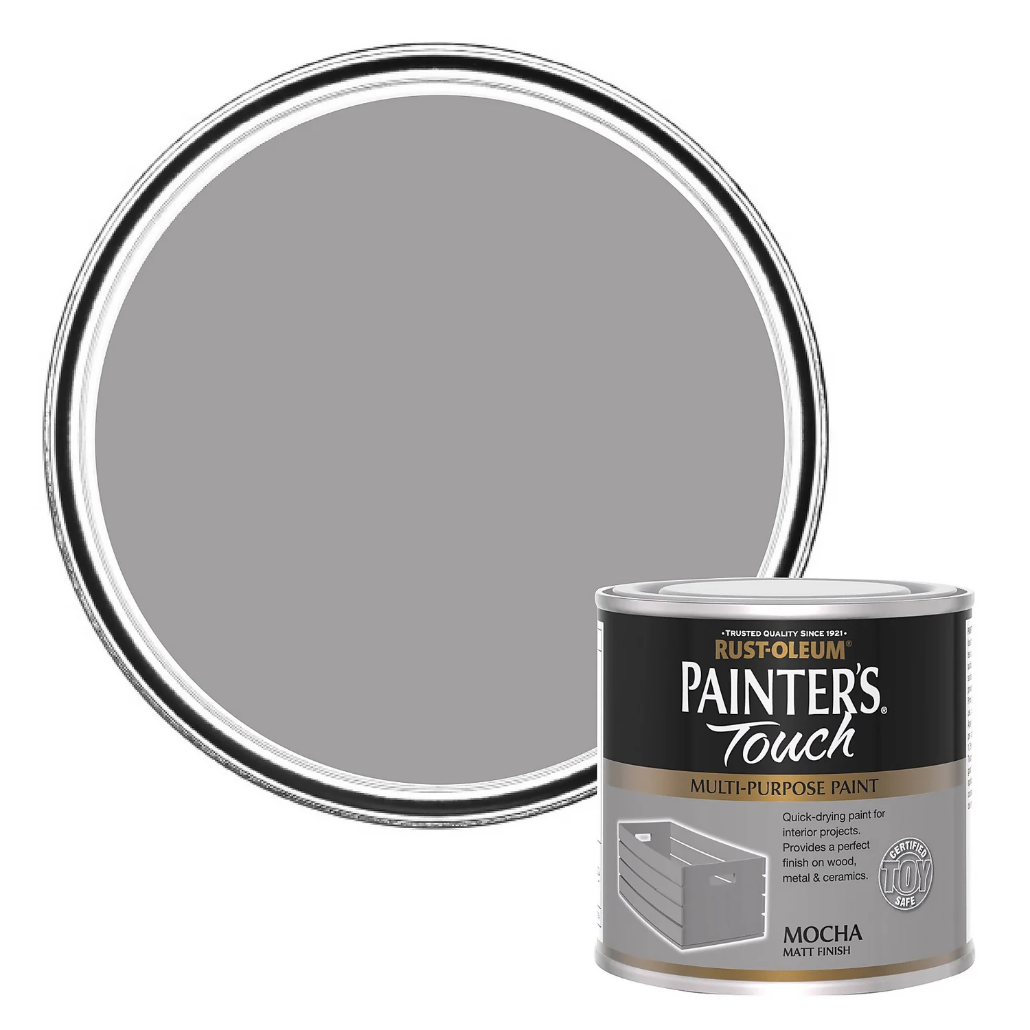Rust-Oleum Painters Touch Matt Paint Mocha - 250ml Rust-Oleum Painters Touch Matt Paint Mocha - 250ml -Best Paint Store 14606444 1045053506962073