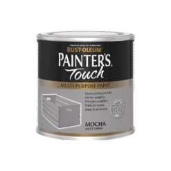 Rust-Oleum Painters Touch Matt Paint Mocha - 250ml 5 Rust-Oleum Painters Touch Matt Paint Mocha - 250ml -Best Paint Store 14606444 9895053507128426