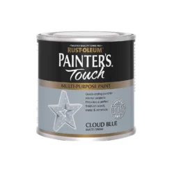 Rust-Oleum Painters Touch Matt Paint Cloud Blue - 250ml -Best Paint Store 14606447 1845053507166991