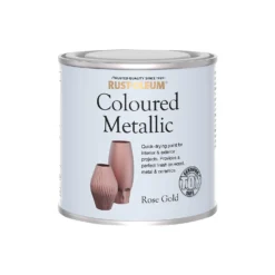 Rust-Oleum Metallic Paint Rose Gold - 250ml 5 Rust-Oleum Metallic Paint Rose Gold - 250ml -Best Paint Store 14606450 6685053507707150