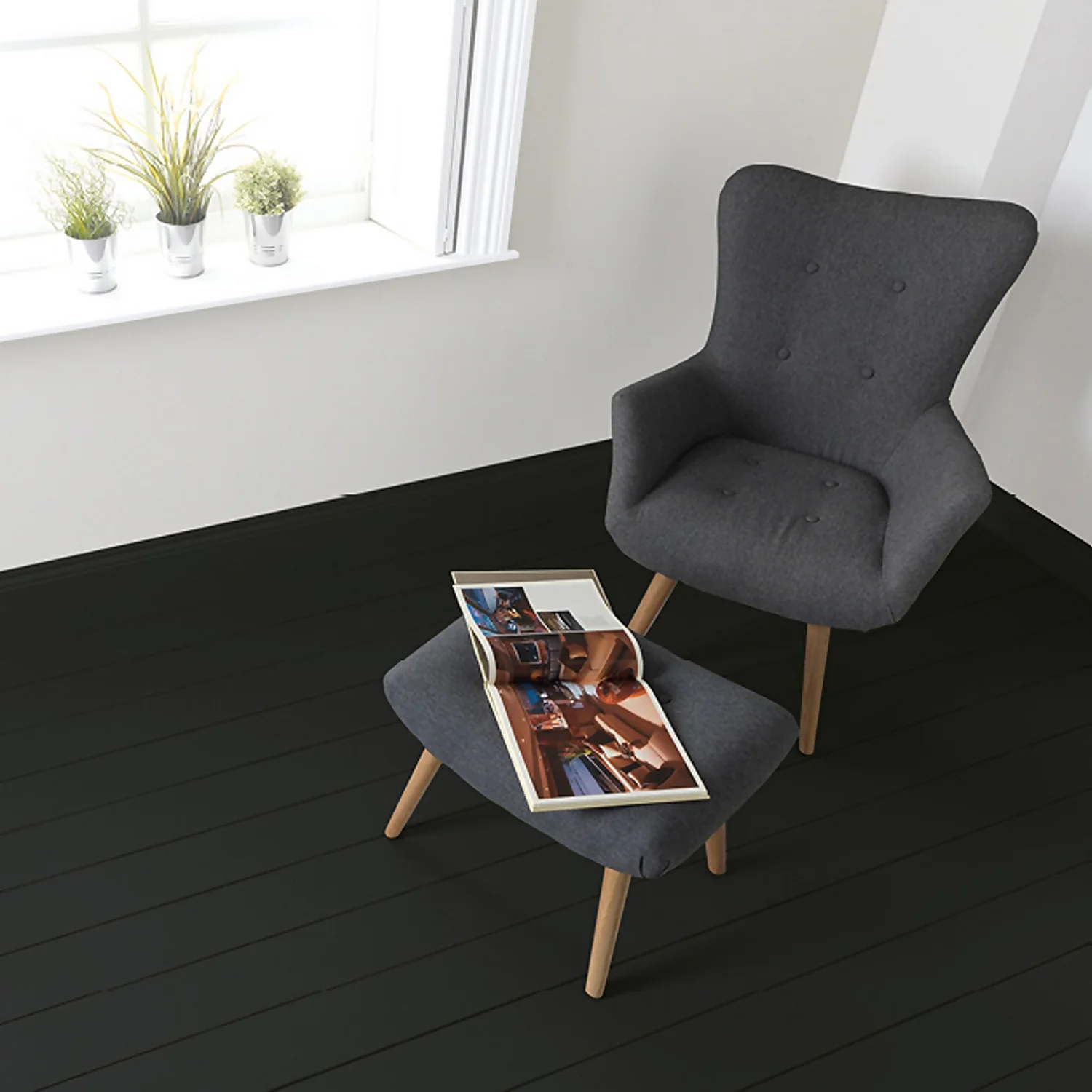 Rust-Oleum Chalky Floor Paint Black Sand - 2.5L Rust-Oleum Chalky Floor Paint Black Sand - 2.5L -Best Paint Store 14606519 1265053487150580